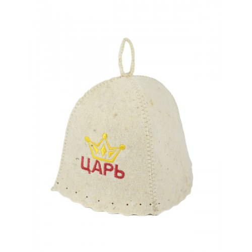 детальное фото шапка для бани "царь", бацькина баня в интернет-магазине Дачный Эксперт